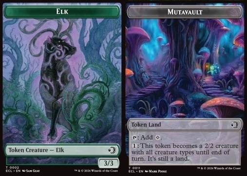 Elk Token (G 3/3) // Mutavault Token