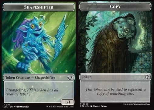 Shapeshifter Token (C 1/1) // Copy Token
