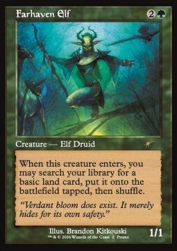 Farhaven Elf - DCI Promo