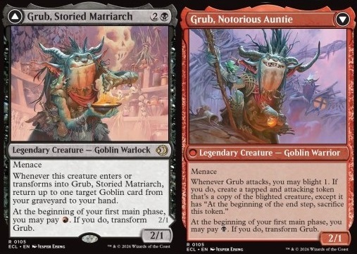 Grub, Storied Matriarch // Grub, Notorious Auntie