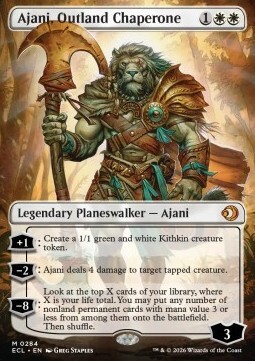 Ajani, Outland Chaperone