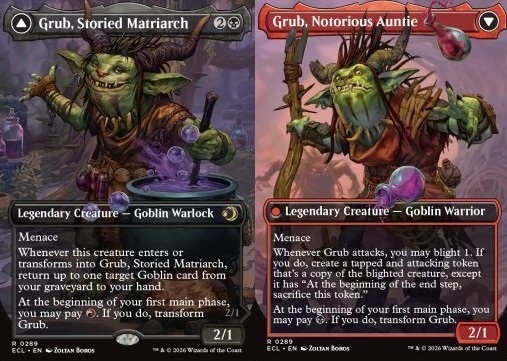 Grub, Storied Matriarch // Grub, Notorious Auntie
