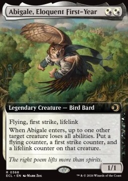 Abigale, Eloquent First-Year