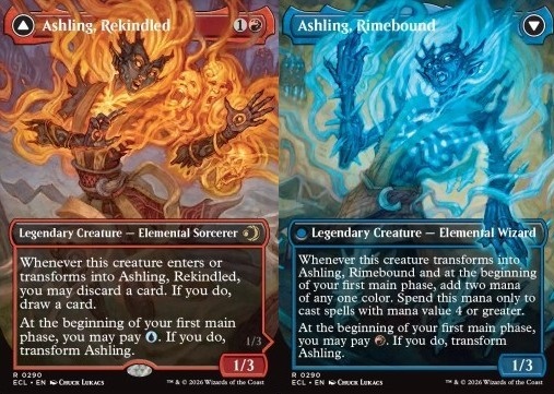 Ashling, Rekindled // Ashling, Rimebound