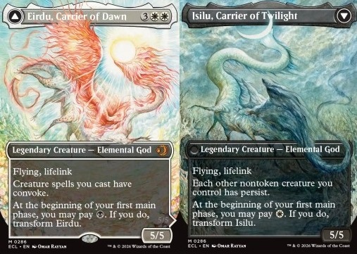 Eirdu, Carrier of Dawn // Isilu, Carrier of Twilight