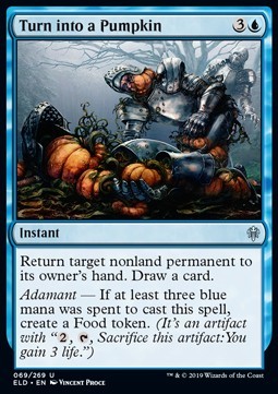 Turn into Pumpkin