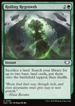 Roiling Regrowth