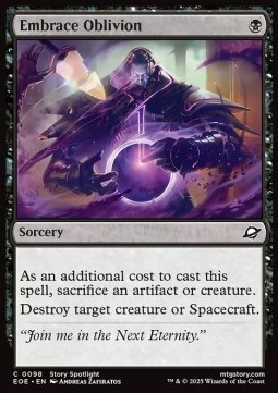 Embrace Oblivion