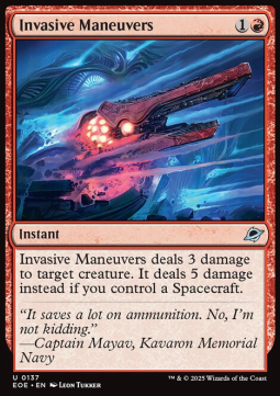 Invasive Maneuvers