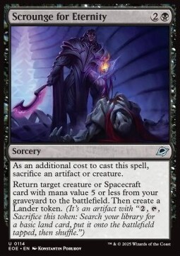 Scrounge for Eternity