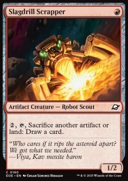Slagdrill Scrapper