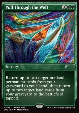 Pull Through the Weft- Prerelease PROMO