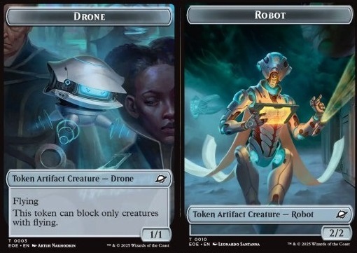 Drone Token (A 1/1) // Robot Token (A 2/2)