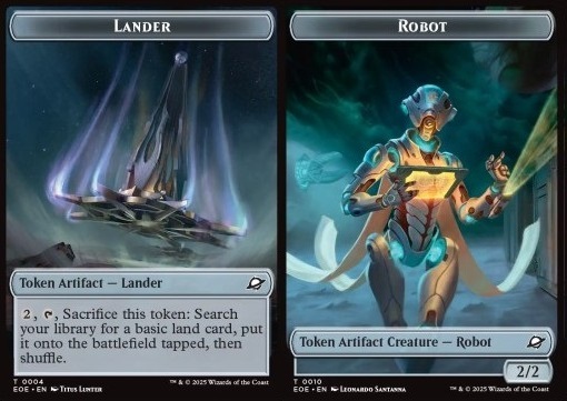 Lander Token // Robot Token (A 2/2) (V.1)