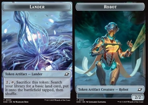 Lander Token // Robot Token (A 2/2) (V.2)