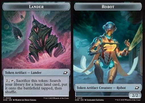 Lander Token // Robot Token (A 2/2) (V.3)