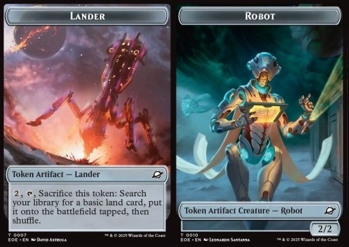 Lander Token // Robot Token (A 2/2) (V.4)
