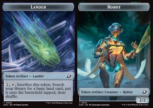 Lander Token // Robot Token (A 2/2) (V.5)