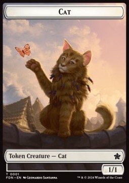 Cat Token (White 1/1)