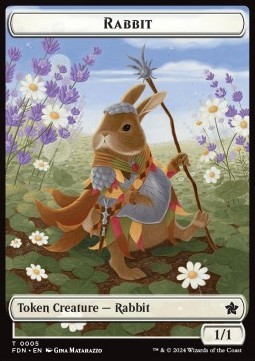 Rabbit Token (White 1/1)