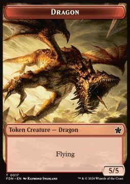 Dragon Token (Red 5/5)