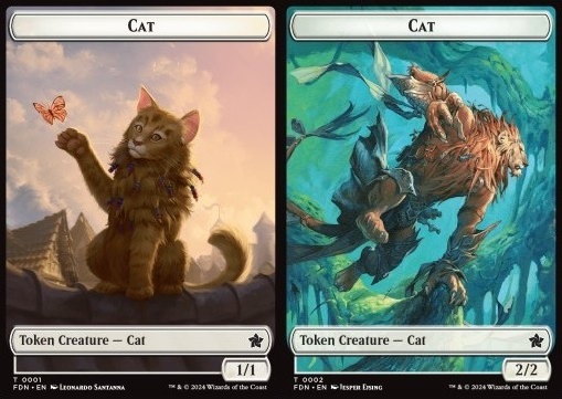 Cat Token (W 1/1) // Cat Token (W 2/2)