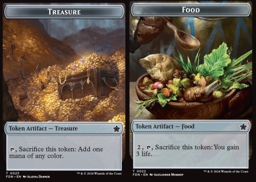 Treasure Token // Food Token