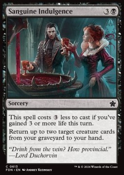 Sanguine Indulgence