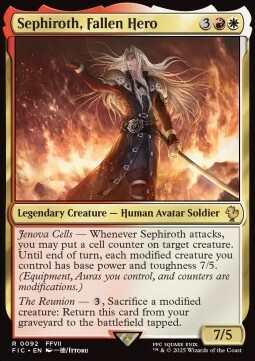 Sephiroth, Fallen Hero