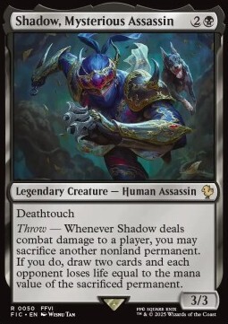 Shadow, Mysterious Assassin