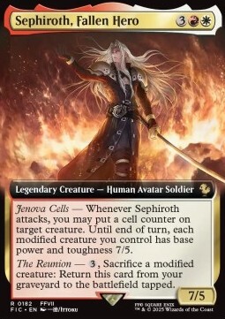 Sephiroth, Fallen Hero
