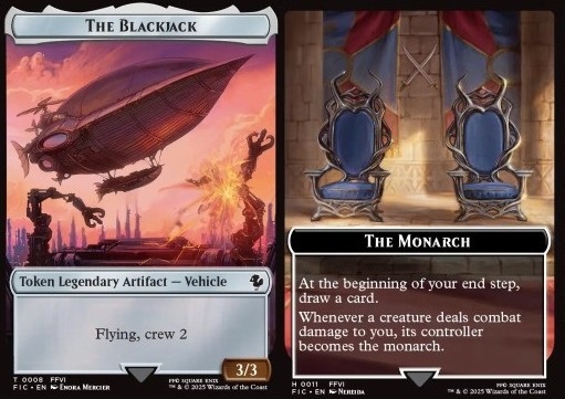 The Blackjack Token (A 3/3) // The Monarch (V.1)