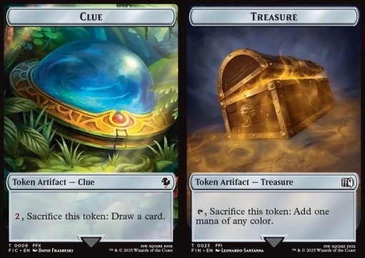 Clue Token // Treasure Token (V.1)