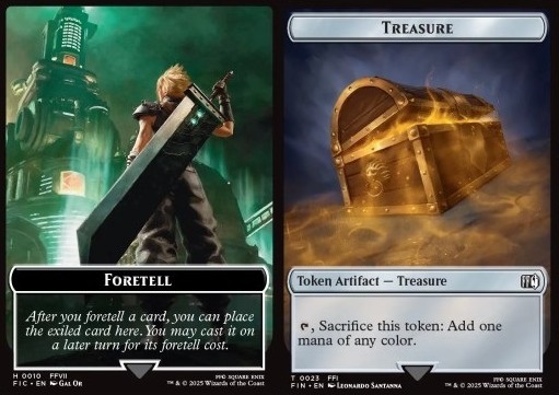 Foretell Token // Treasure Token (V.1)