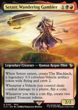 Setzer, Wandering Gambler