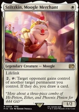 Stiltzkin, Moogle Merchant