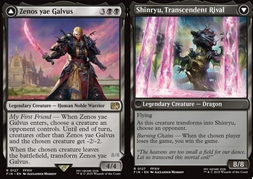 Zenos yae Galvus // Shinryu, Transcendent Rival