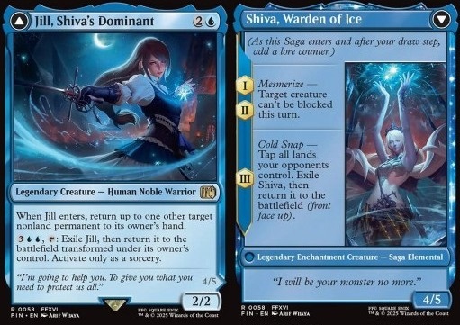 Jill, Shiva's Dominant // Shiva, Warden of Ice