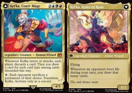 Kefka, Court Mage // Kefka, Ruler of Ruin