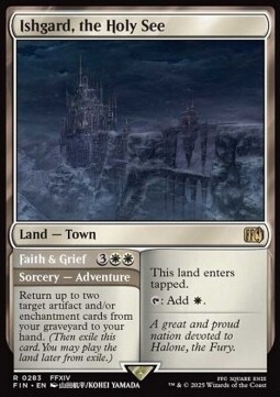 Ishgard, the Holy See // Faith & Grief