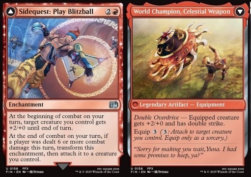 Sidequest: Play Blitzball // World Champion, Celestial Weapon