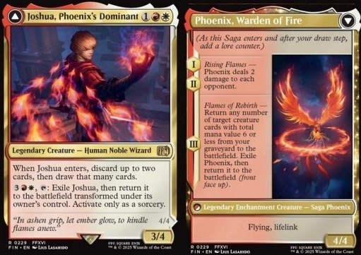 Joshua, Phoenix's Dominant // Phoenix, Warden of Fire