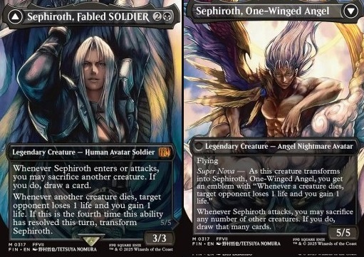 Sephiroth, Fabled SOLDIER // Sephiroth, One-Winged Angel (V.1)