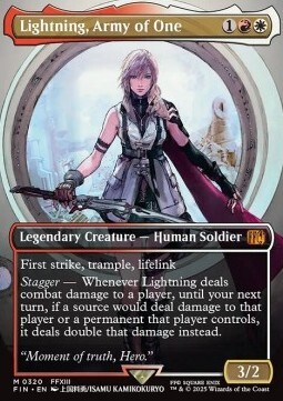 Lightning, Army of One (V.1)