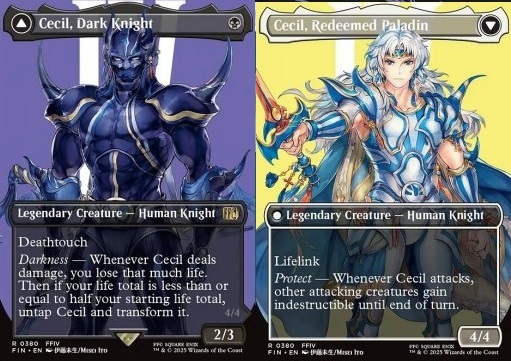 Cecil, Dark Knight // Cecil, Redeemed Paladin (V.1)