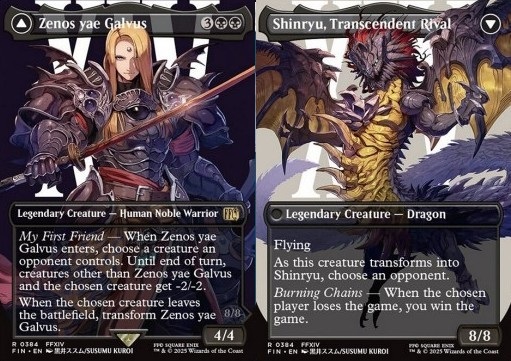 Zenos yae Galvus // Shinryu, Transcendent Rival (V.1)