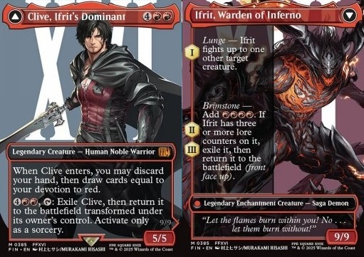 Clive, Ifrit's Dominant // Ifrit, Warden of Inferno (V.2)