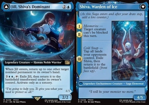 Jill, Shiva's Dominant // Shiva, Warden of Ice (V.2)