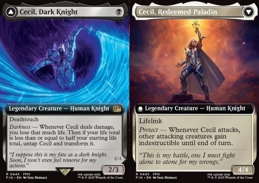 Cecil, Dark Knight // Cecil, Redeemed Paladin (V.2)