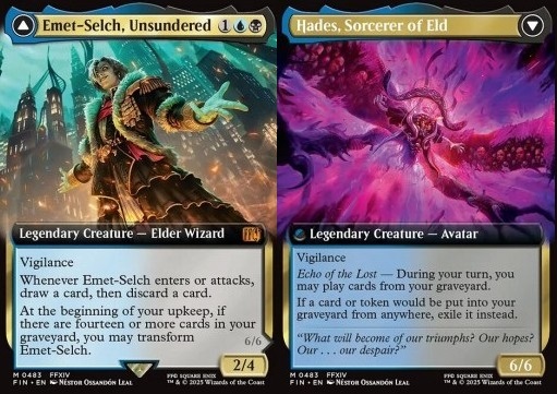 Emet-Selch, Unsundered // Hades, Sorcerer of Eld (V.2)